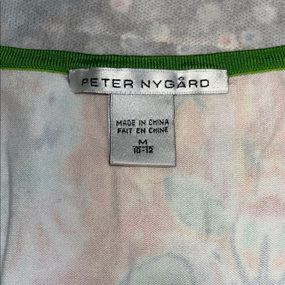 Peter Nygard Multicolor Patterned Tank Top size Medium summer party tank - Picture 2 of 7